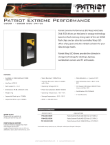 Patriot Memory Extreme Flash, 32GB Warp SSD Drive 2.5 SATA V.2 Datasheet