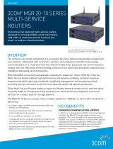 3com 0235A393 - MSR 20-15 A W Multi-Service Router Wireless Datasheet