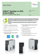 Fujitsu AMILO Desktop La 3415 Green Edition Datasheet