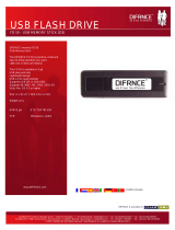 Difrnce 2GB USB Memory Stick Datasheet