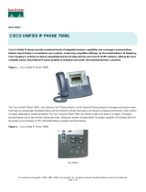 Cisco CP-7960G Datasheet