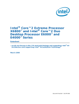 Intel CORE 2 DUO E6000 -  UPDATE 3-2008 Datasheet