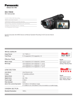 Panasonic HDC-TM300EBK User manual