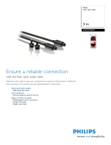 Philips Fiber optic cable SWA2778W User manual