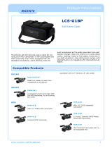 Sony LCS-G1BP Datasheet