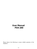 Profoon PDX240 Datasheet