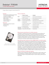 Hitachi 3.5-INCH Deskstar HDP725050GLAT80 Datasheet