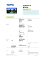 Hyundai D705M Datasheet