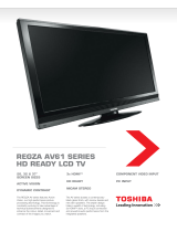 Toshiba 26AV615D Datasheet