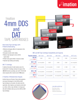 Imation DAT160 Data Cartridge 80GB/160GB Datasheet