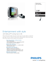 Philips SA2920/02 Datasheet