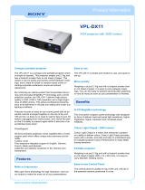 Sony VPLDX11 User manual
