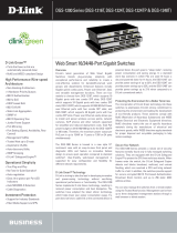 D-Link DGS-1224TP - Web Smart Switch Datasheet