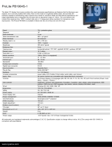 iiyama PB1904S-1 Datasheet