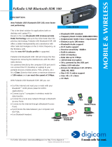 Digicom Palladio USB Bluetooth EDR 100 User manual