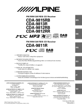 Alpine CDA-9812RB User manual