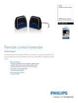 Philips RFX2001WM IR/RF home control Universal remote control Datasheet
