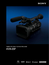 Sony HVR-Z5 Datasheet