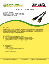 Cables Unlimited PCM-2295-03 Datasheet