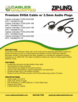 Cables Unlimited PCM-2240-06 Datasheet