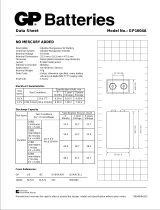 GP Batteries 0301604A Datasheet