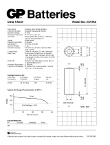 GP Batteries 29A Datasheet