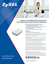 ZyXEL P-2612HW Series Datasheet