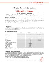 Hahnemühle Albrecht Dürer A3 Datasheet