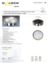 DeLOCK GX53 LED Datasheet