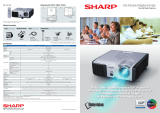 Sharp XG-F262X Datasheet