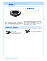 Sony LA-100W Datasheet