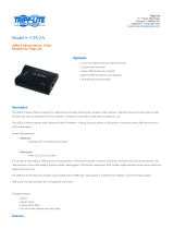 Tripp Lite U2S-2A Datasheet