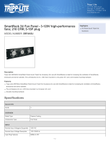 Tripp Lite SRFAN3U Datasheet