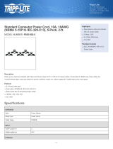 Tripp Lite P030-002-5 Datasheet