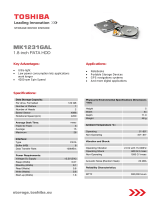 Toshiba MK1231GAL Datasheet