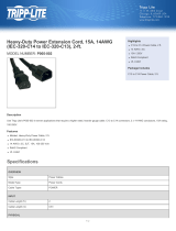 Tripp Lite P005-002 Datasheet