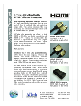 AITech HDMI-HDMI Cable Datasheet