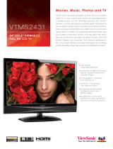 ViewSonic VTMS2431 Datasheet