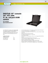 Digitus 19" console Datasheet