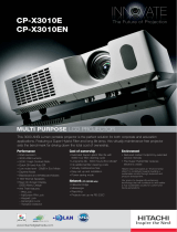 Hitachi CPX3010EN Datasheet
