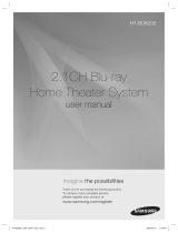 Samsung HTBD8200 User manual
