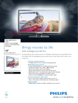 Philips 40PFL9704H Datasheet