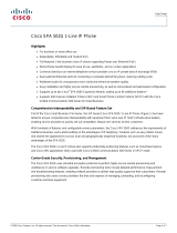 Cisco SPA502G Datasheet