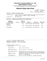 Panasonic 8389 Datasheet