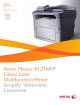 Xerox Phaser 6121MFP/S Datasheet