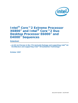 Intel CORE 2 DUO E6000 -  UPDATE 3-2008 Datasheet