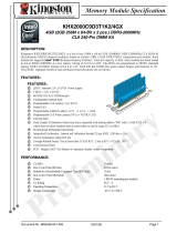 Kingston Technology KHX2000C9D3T1K2/4GX Datasheet