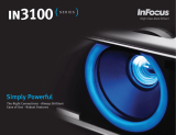 Infocus IN3100(Series) User manual