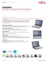 Fujitsu LifeBook E8420 Datasheet