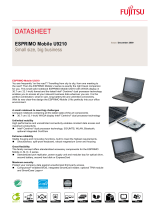 Fujitsu ESPRIMO MOBILE U9210 Datasheet